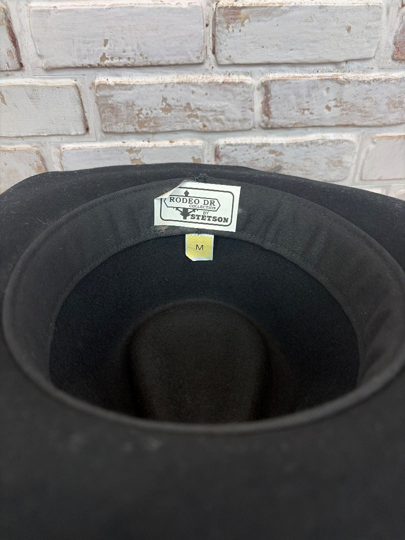 Stetson Cowgirl hat, Black, Medium, Used - Good