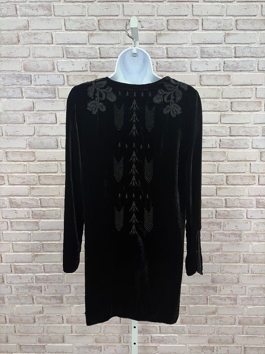Johnny Was Tunic, Black, XS, Used - Good