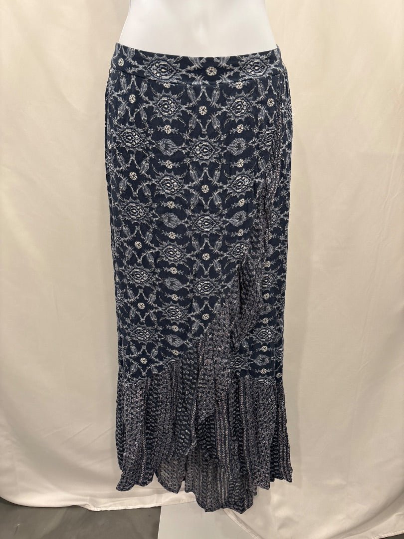 Knox Rose Skirt, Blue multi, Large