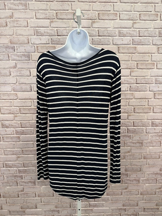 GAP Shirt, navy/white stripes, Medium, Used - Good