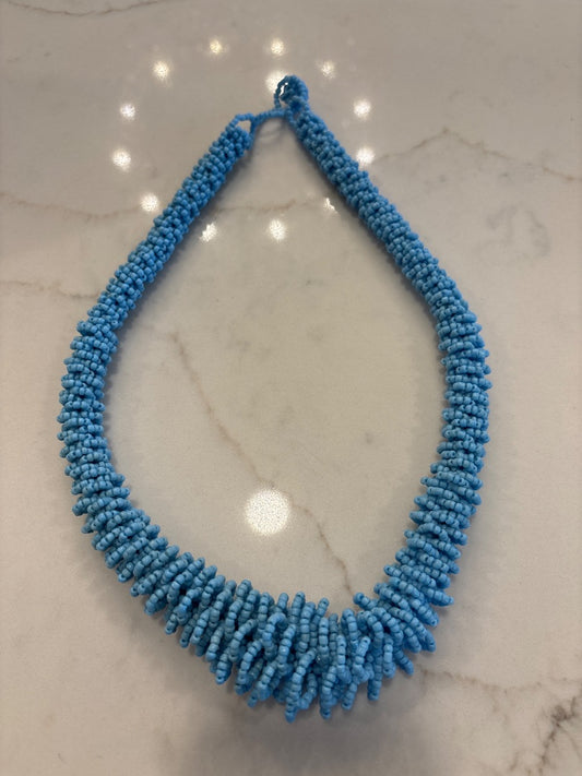 Various Necklace, Blue, One Size, Used - Good