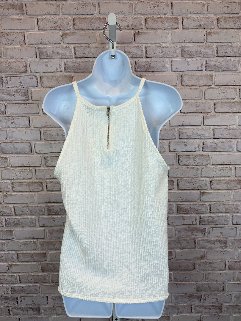 Green envelope Shirt, White, Large, New With Tags