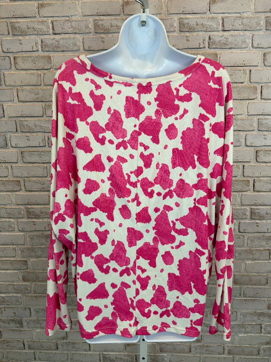 Hopely Shirt, pink/white, medium, Used - Excellent