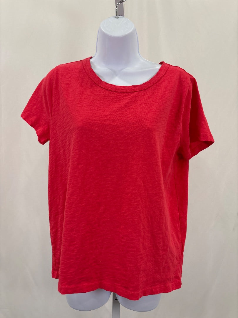 J.crew Tee shirt, Red, Large, Used - Good