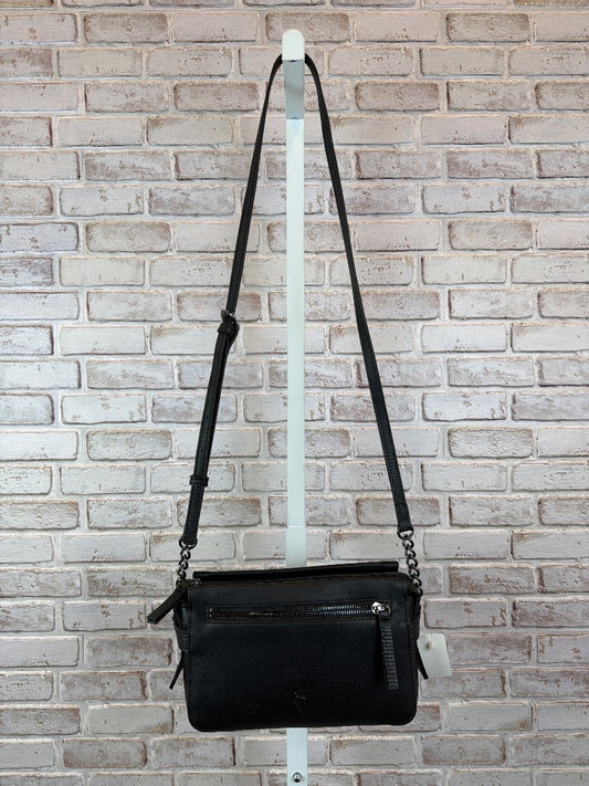 Simply Vera Crossbody, Black, One Size, New With Tags