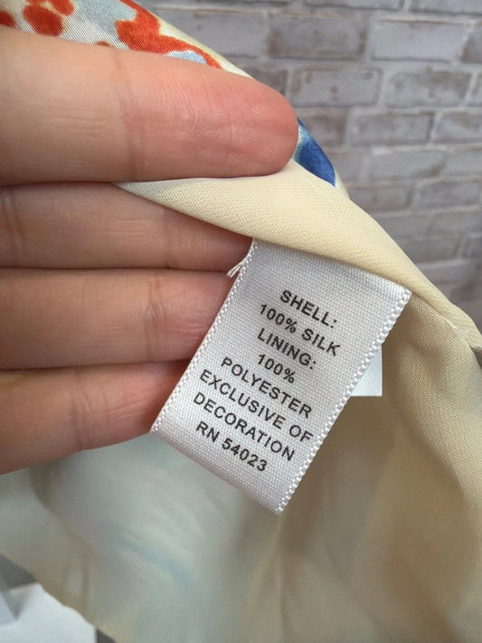 Banana Republic Bottom - Skirt – Banana Republic Silk Skirt, Multi, 10, Used - Excellent