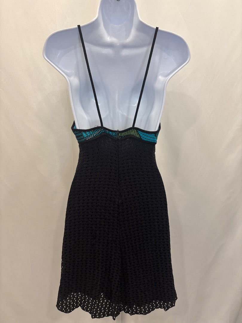 Custo Barcelona Dresses, Black/blue, XS