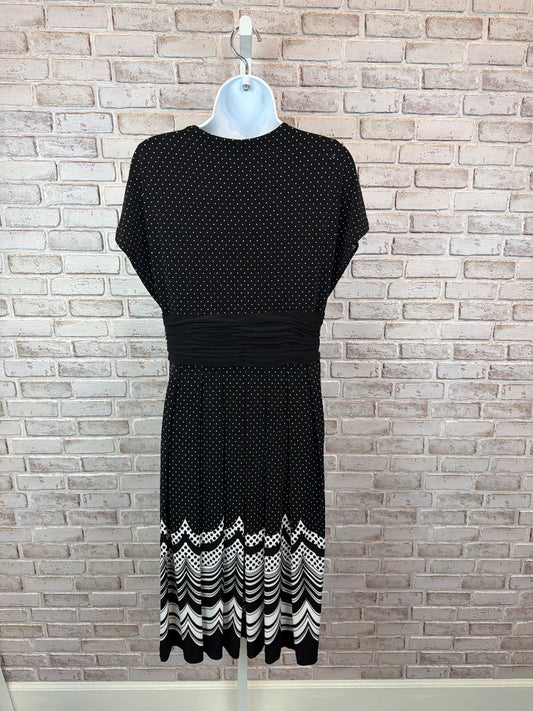 Jones New York Dress, Black/white, 12, Used - Excellent