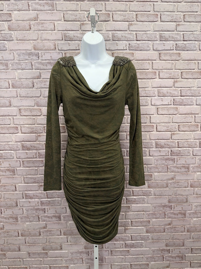 Inc Dress, Green, Medium, Used - Good