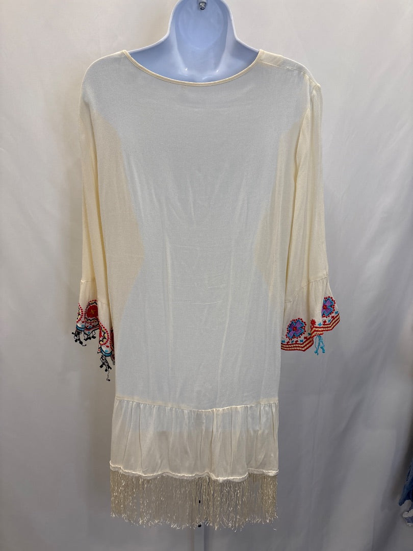 Various Dress, Cream multi, Large