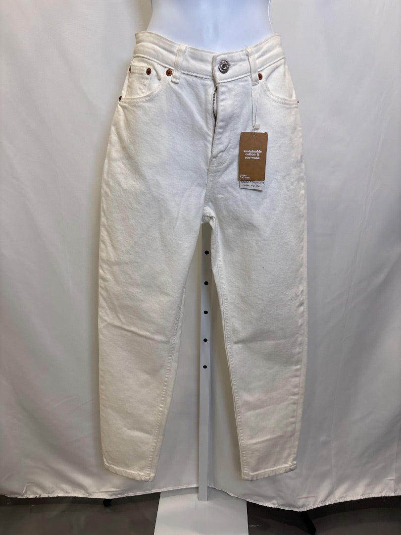 MNG Jeans, White denim, Small/4