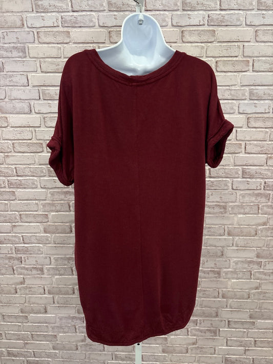 Maddy m Shirt, Maroon, Medium, Used - Good