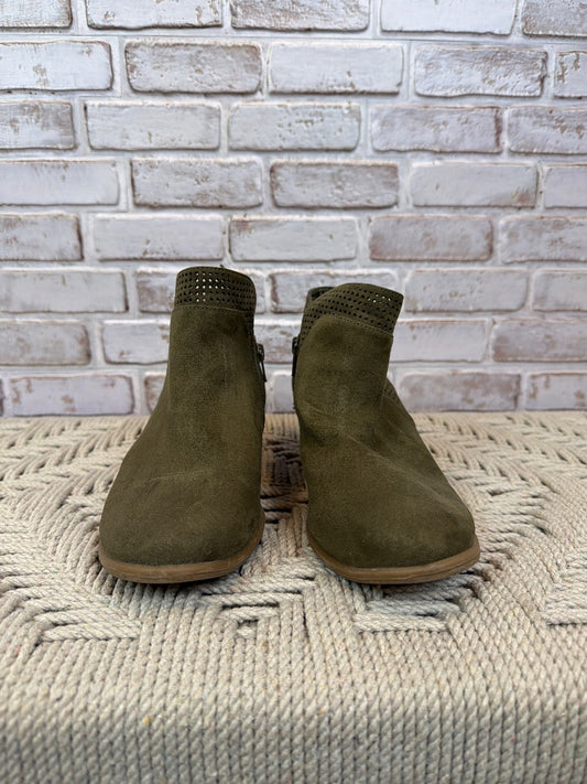old Navy Booties, Green, 8, Used - Good