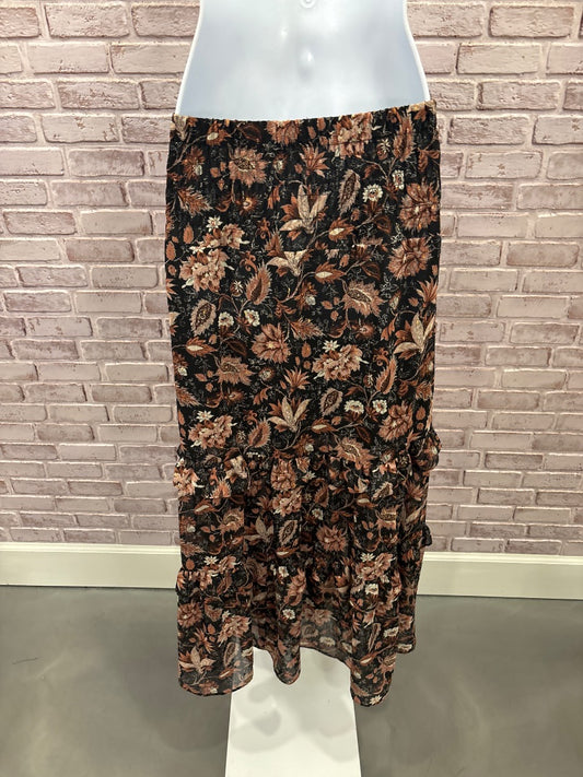 Madewell Skirt, Floral, Medium, New With Tags