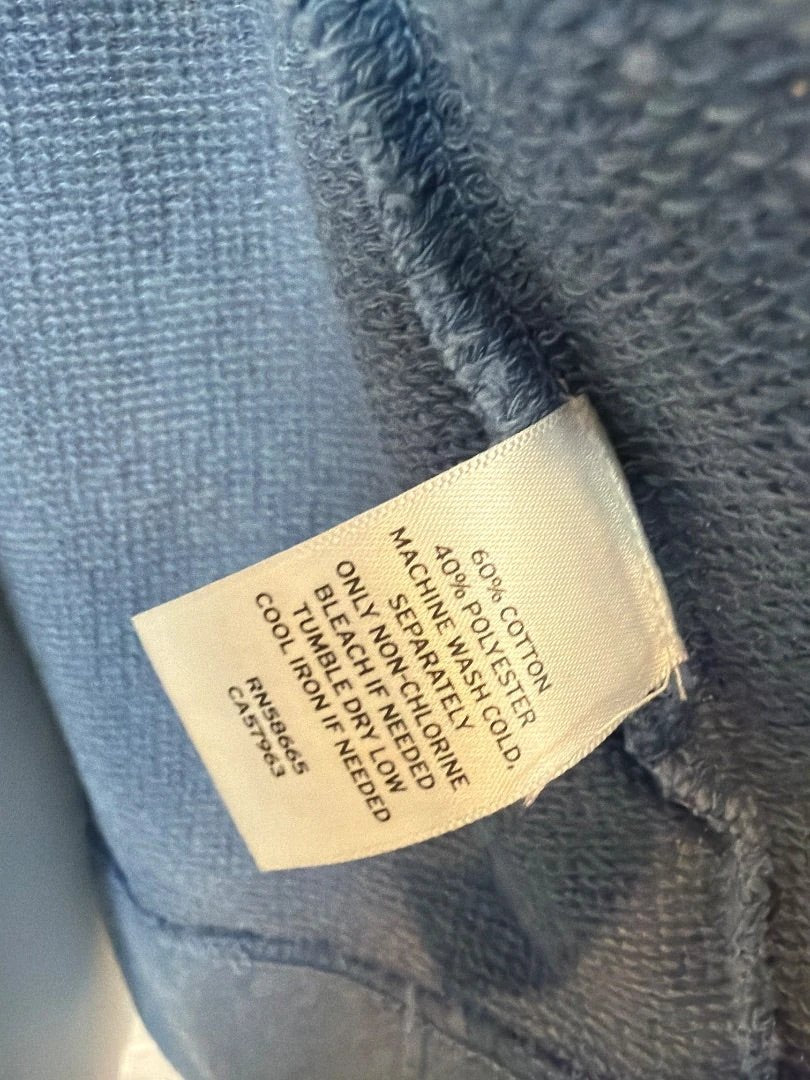 Caslon Open Front Cardigan Cotton Blend – Blue, Size Medium – New With Tags Condition