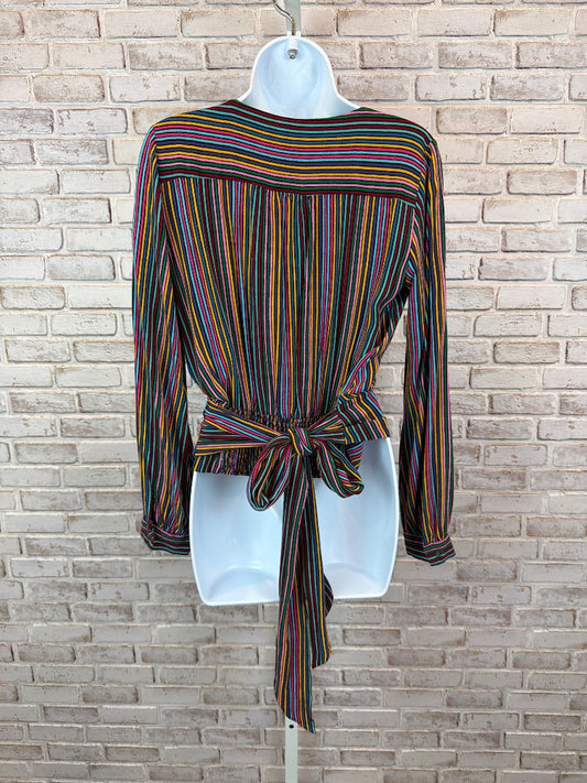 Maeve Shirt, Multi stripes, 8, Used - Excellent