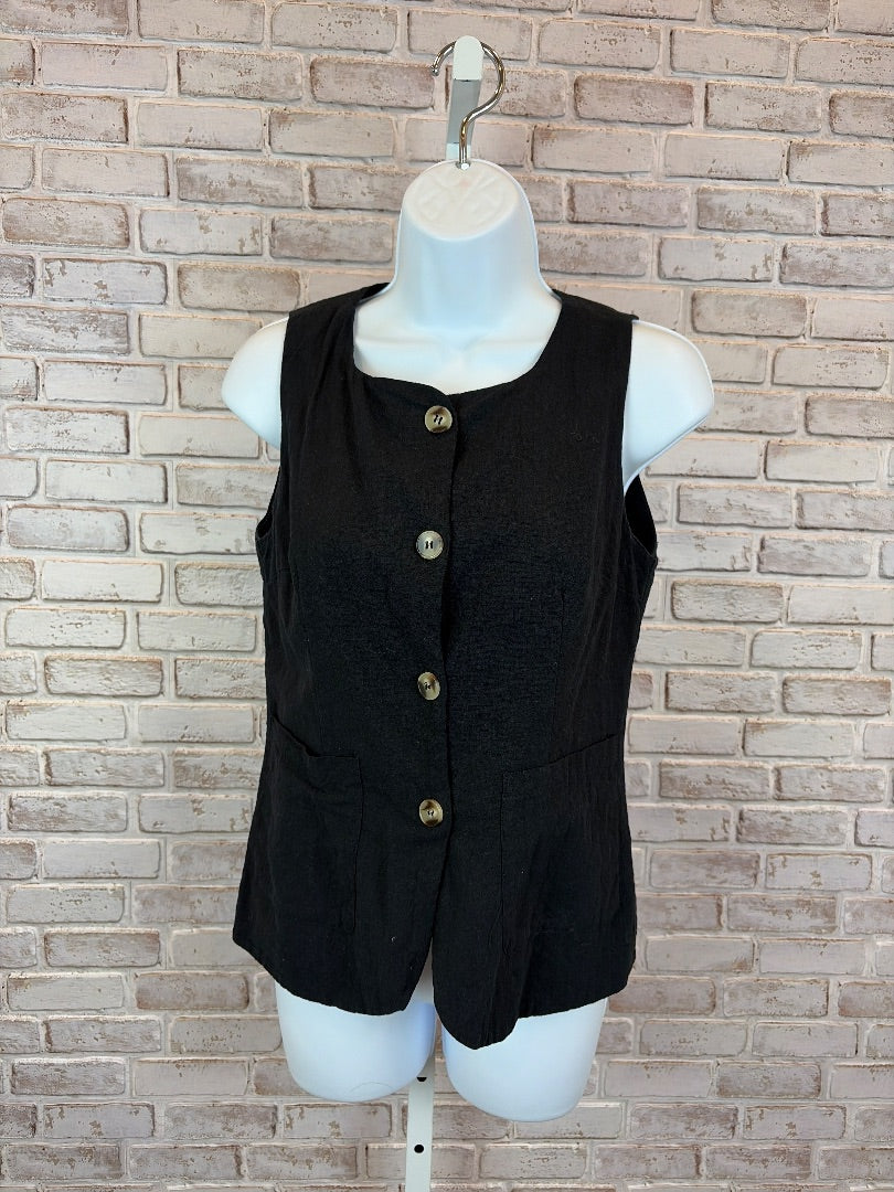 Petal & Pup Shirt, Black, Medium, Used - Good