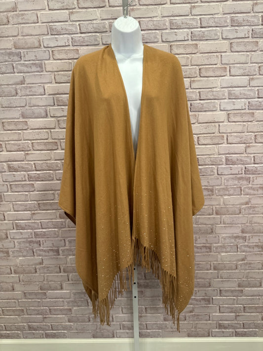 Adrienne Vittadini Coverup, Tan, One Size, Used - Good