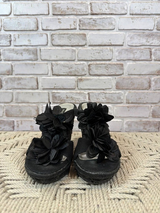 White House Black Market Shoes - Wedges – White House Black Market Wedges, Black, 7, Used - Good