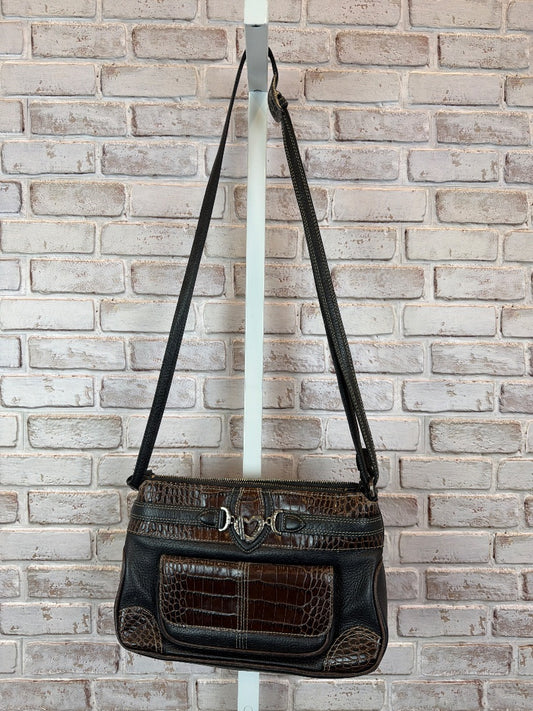 Brighton Handbag, Black/brown, One Size, Used - Good
