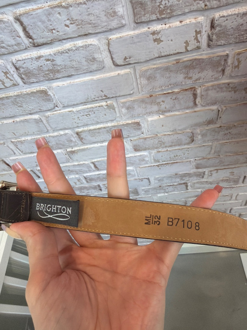 Brighton Belt, Brown, Large, Used - Excellent