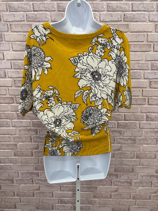 Joseph A Shirt, Yellow multi, Small, Used - Good