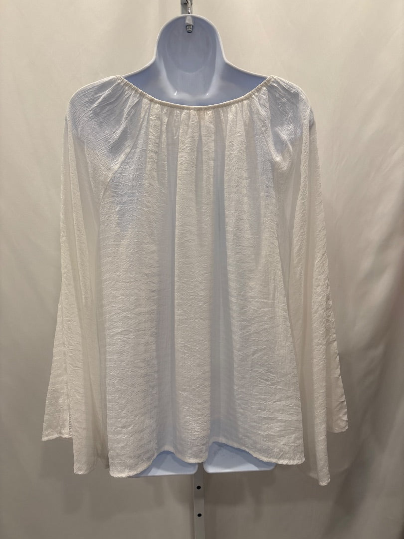 Easel Shirt, White, Medium