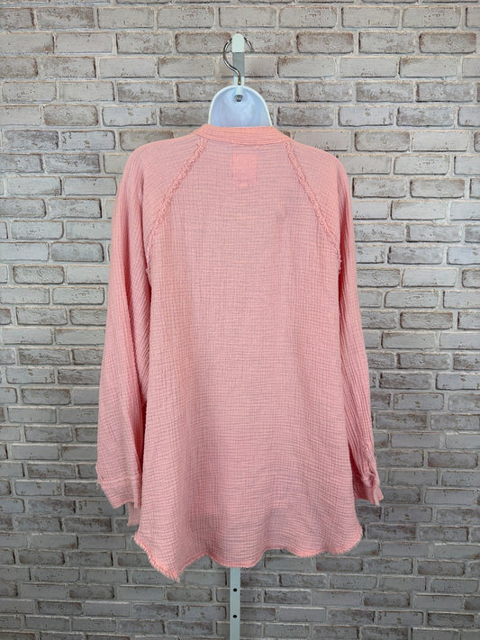 Aerie Shirt, Pink, Medium, Used - Good