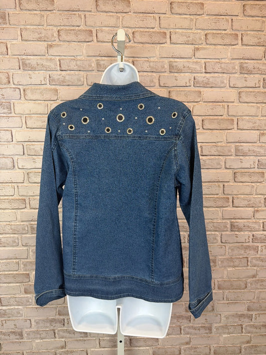 Tia Jacket, Denim, Small, Used - Excellent