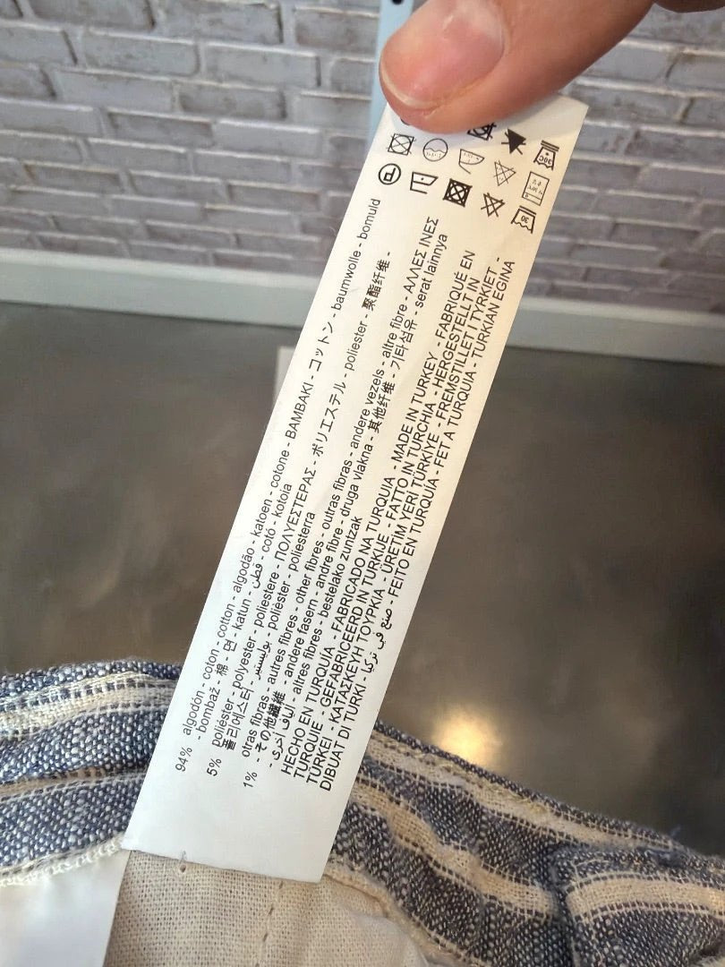 Zara Bottom - Pants – Zara Pants, Blue/white, 30, Used - Excellent