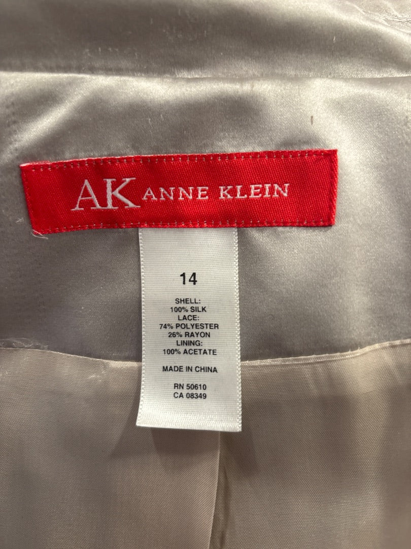 Anne Klein Jacket, Champagne/black lace, XL/14, Used - Excellent
