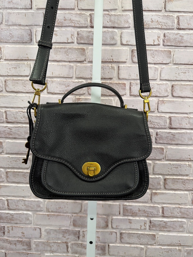 Fossil Crossbody, Black, One Size, Used - Good