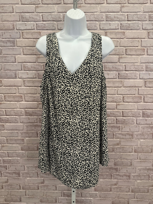 Old Navy Tank top, Leopard, XXL, Used - Good