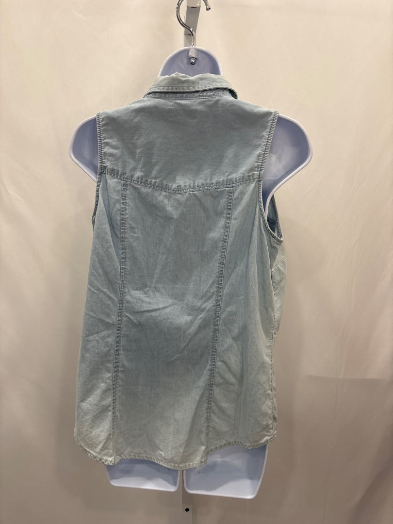 Faded glory Shirt, Light denim, Small