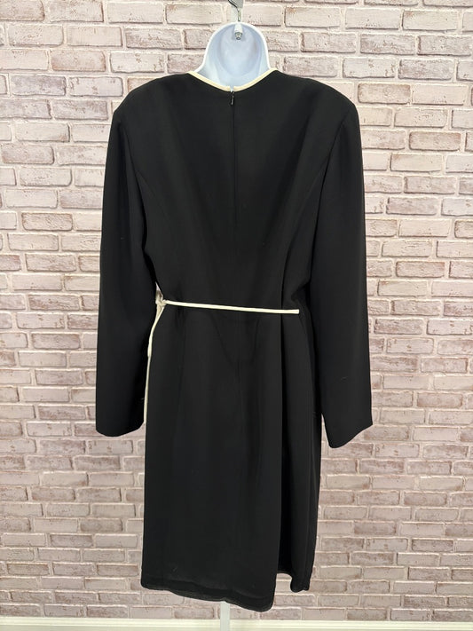 Jones New York Dress, black/white, 14, Used - Good