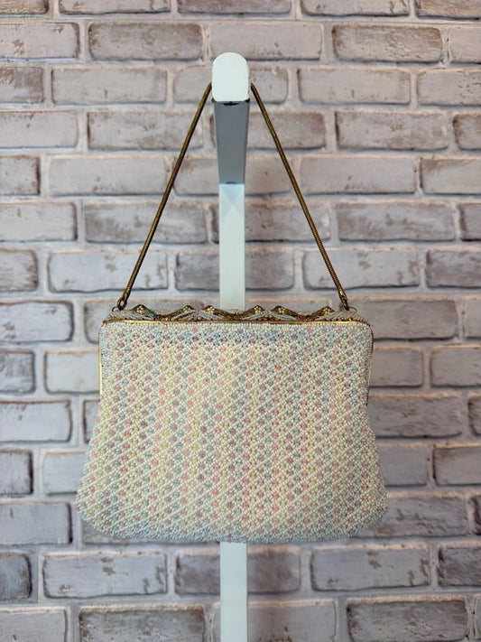 Saks Fifth Avenue Bag - Other – Vintage 1940-1950s Saks Fifth Avenue Beaded Bag - Other, White/gold multi, One Size, Used - Excellent