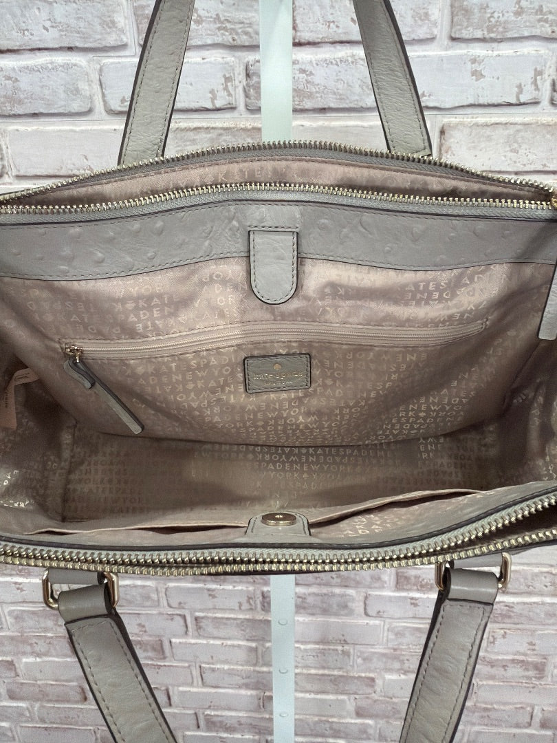 Kate Spade Handbag, taupe/grey, One Size, Used - Good