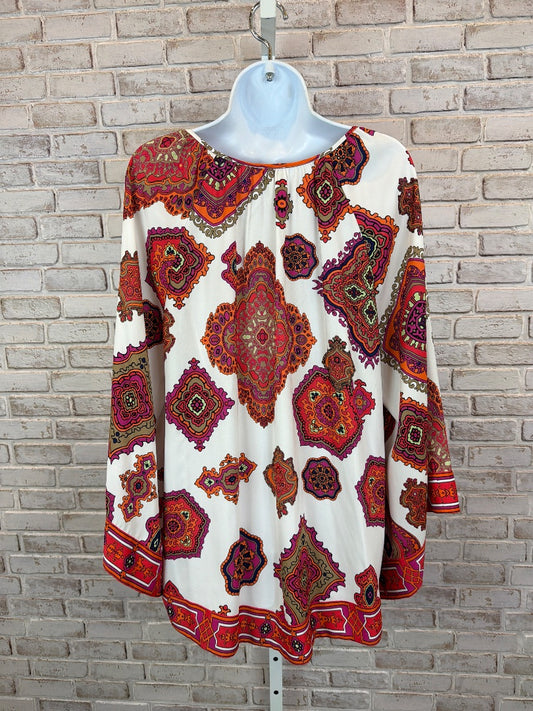 Chicos Shirt, Multi, 3, Used - Good