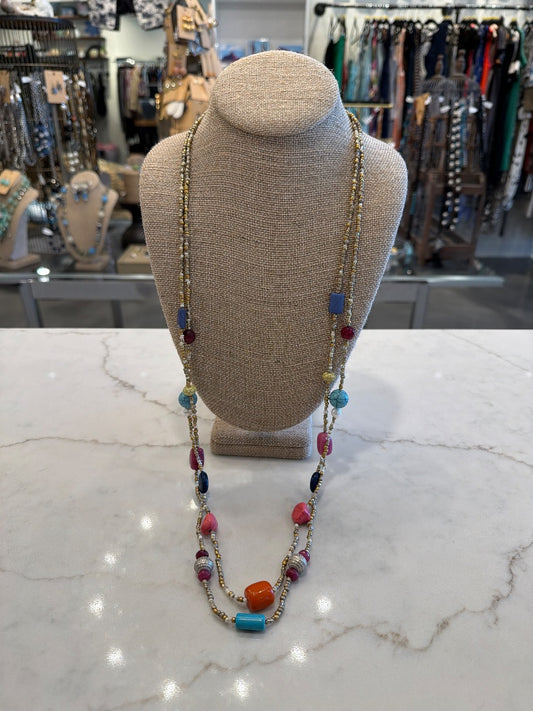 Chicos Necklace, Multi, One Size, New With Tags