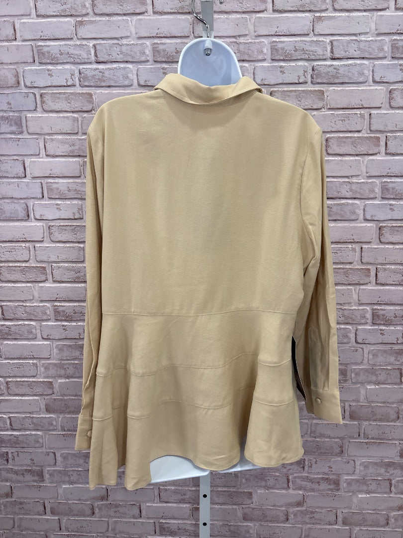 Pomander Shirt, Yellow, Large, New With Tags