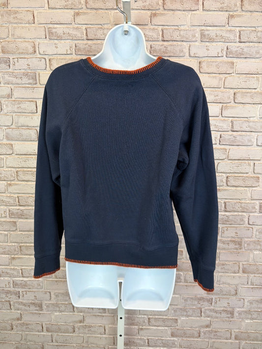 Madewell Sweater, Navy/rust, Medium, Used - Excellent