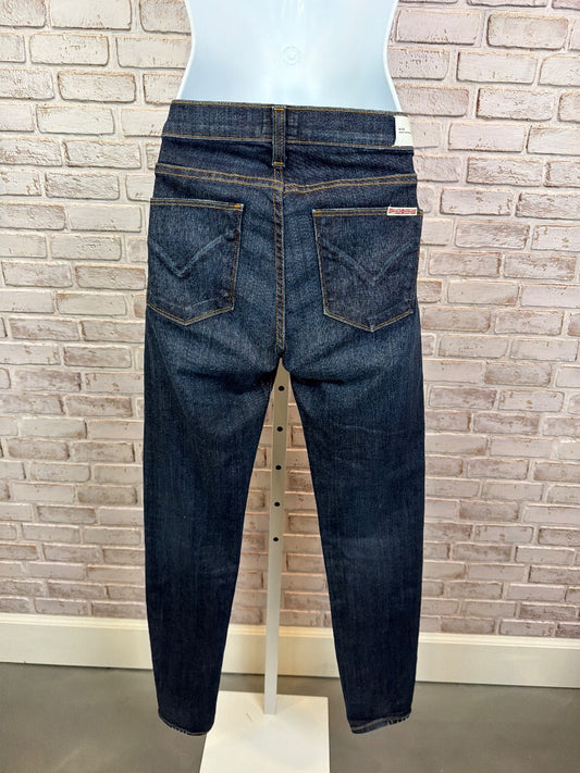 Hudson Nico Midrise Super Skinny Jeans, dark denim, 27, Used - Good