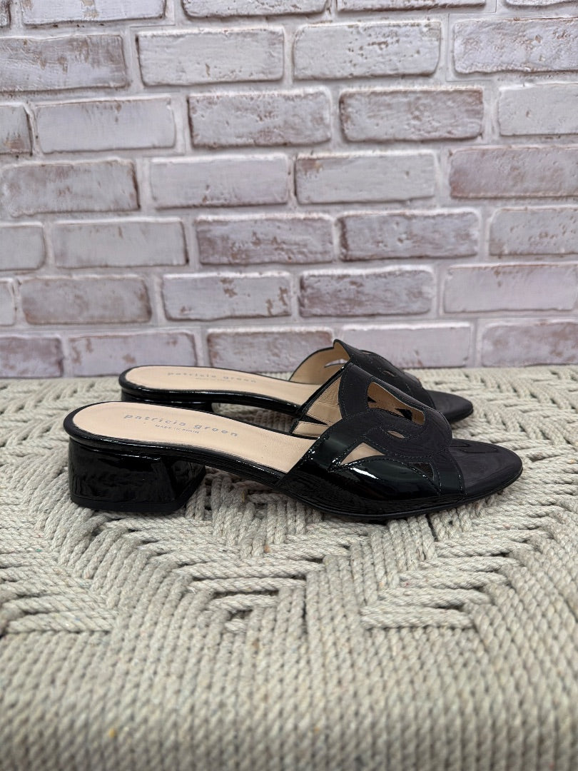 Patricia Green Heels, Black, 7, Used - Good