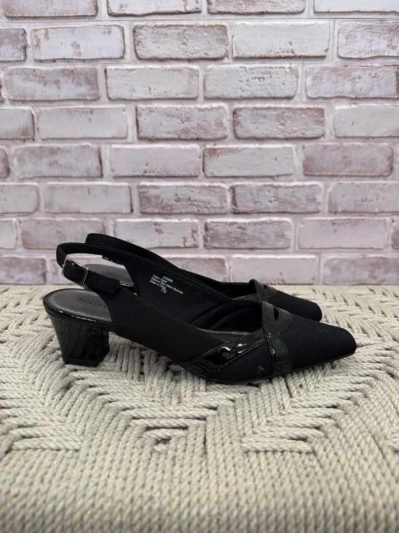 Kelly & Katie Heels, Black, 7.5, Used - Good