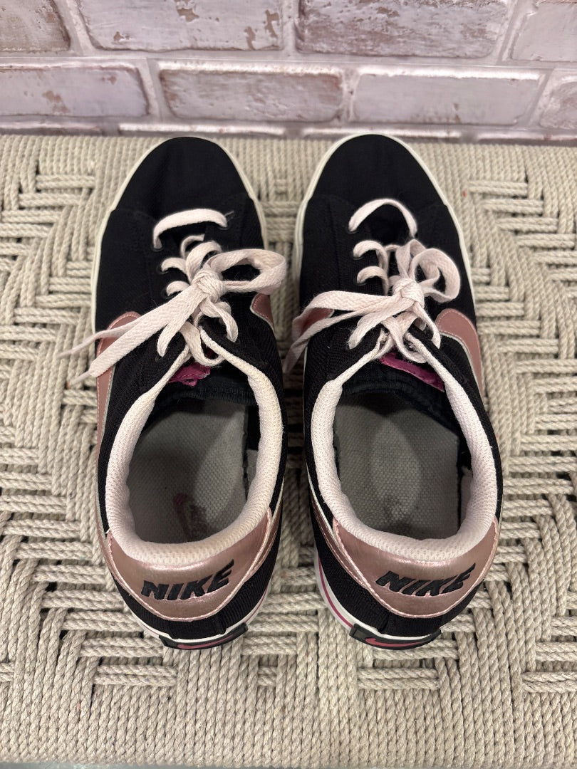 Nike Sneakers, Black/pink, 11, Used - Good