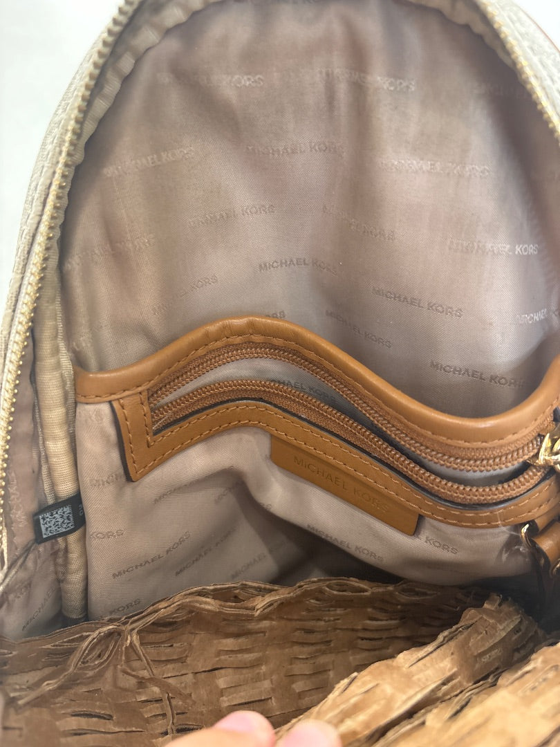 Michael Kors Backpack, Beige, One Size, Used - Excellent