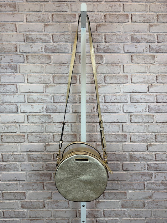 Brahmin Lane Crossbody, Gold, One Size, Used - Excellent