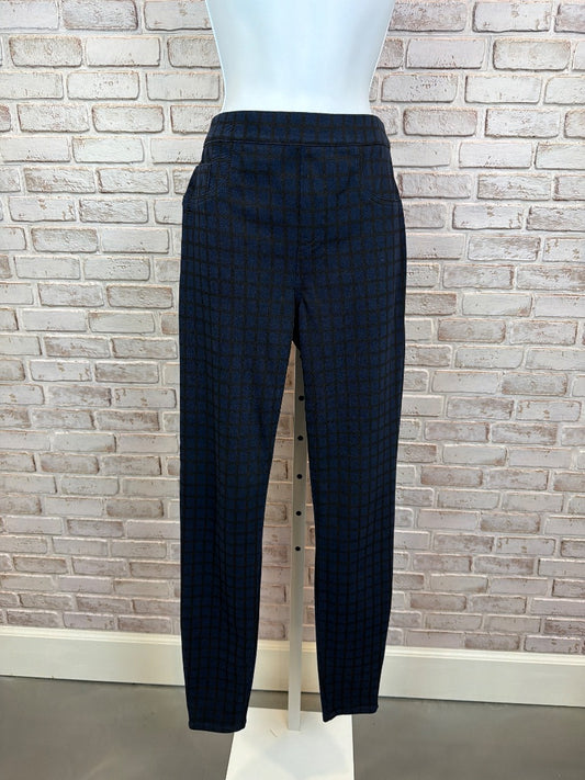 Spanx Pants, Navy/black, Medium, Preowned
