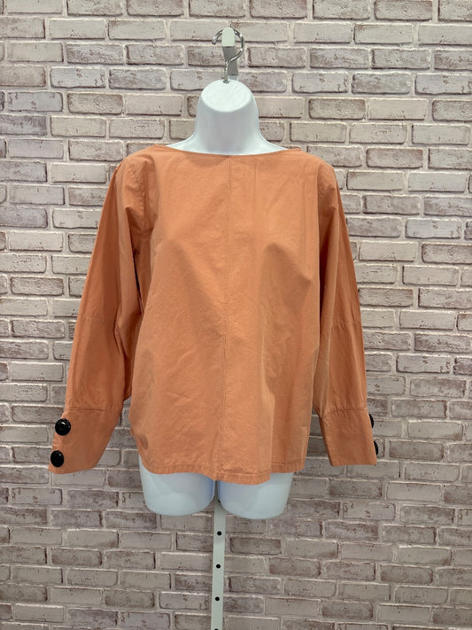Zara Shirt, Orange, Small, Used - Good