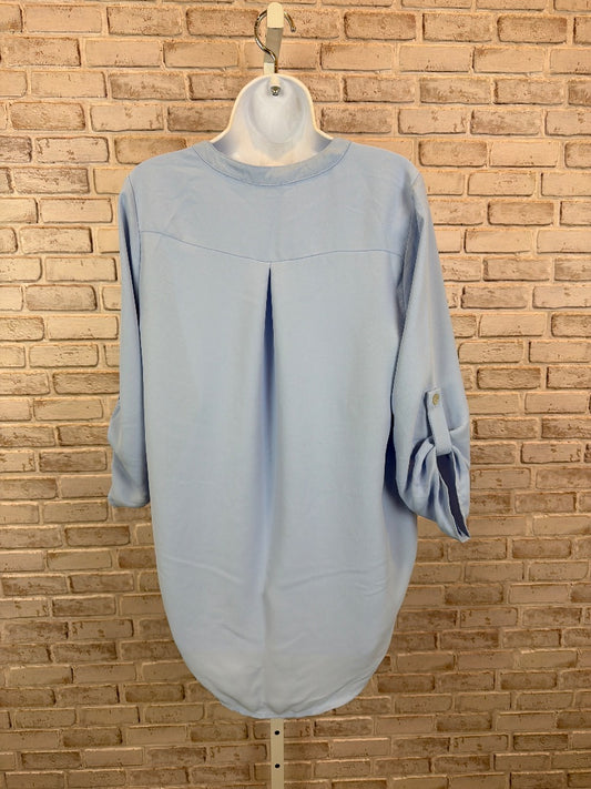 Zenana Shirt, Blue, Small, Used - Good